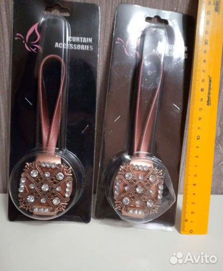 Подхваты для штор и кисеи новые