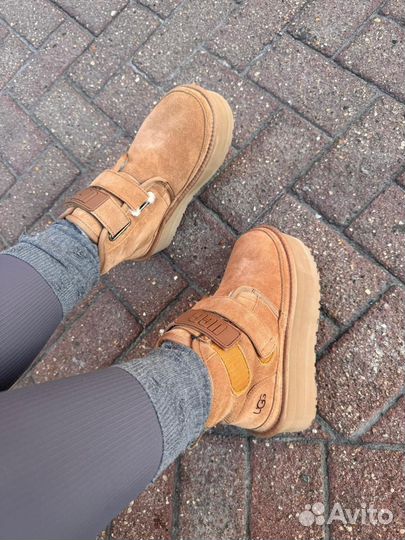 Ugg Neumel Platform Buckle Chestnut