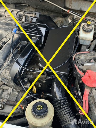 Планка фиксации заглушек ГБЦ Renault K4M / F4R