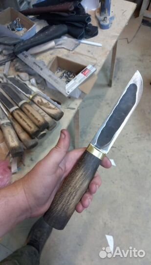 Нож охотничий ручной работы