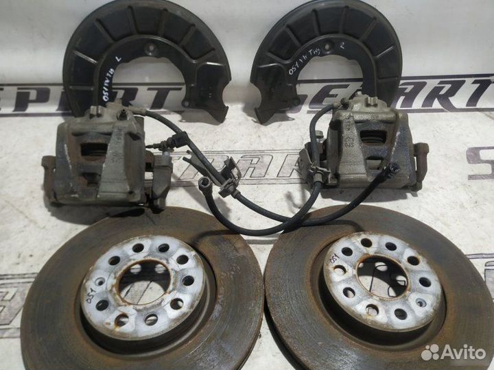 Комплект тормозов передний Volkswagen Tiguan