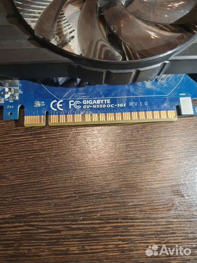 Видеокарта geforce gtx550ti gv-n550oc-1gi