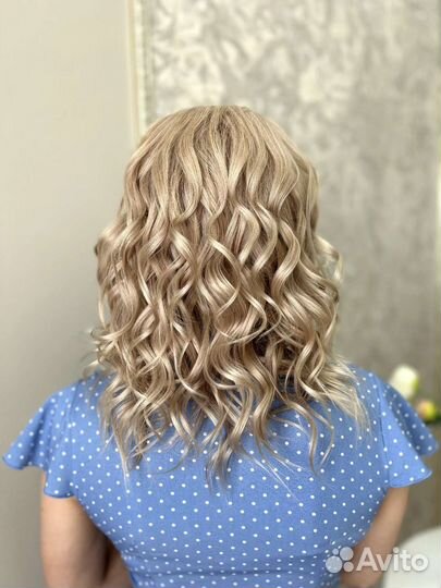 Прически, локоны, образ в 4 руки