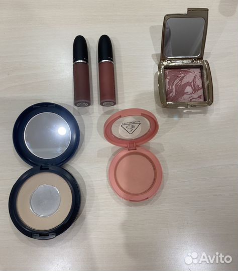 MAC жидкие помады, MAC пудра