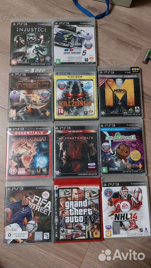 Игры диски для ps3