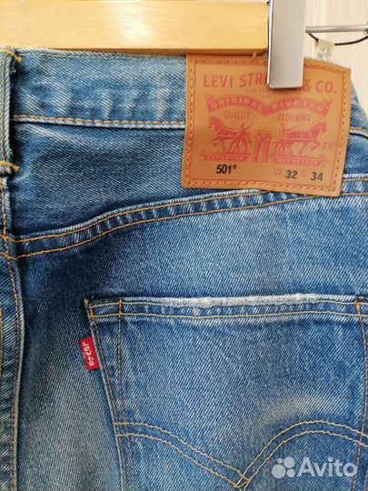 Продам новые мужские джинсы Levis 501 классика