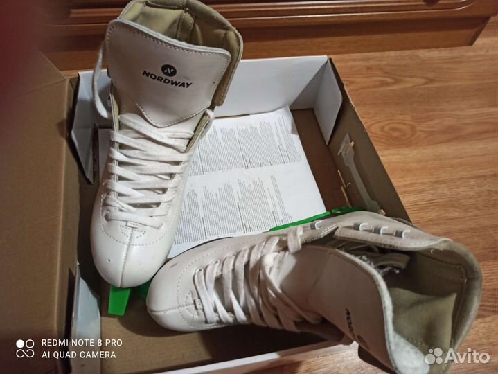 Коньки фигурные nordway alice 37