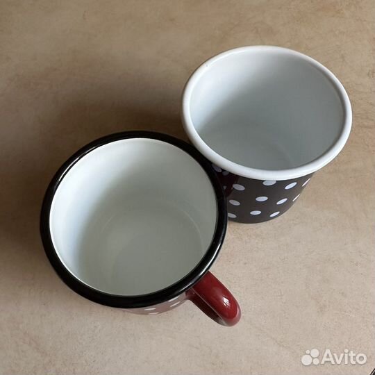 Эмалированые кружки