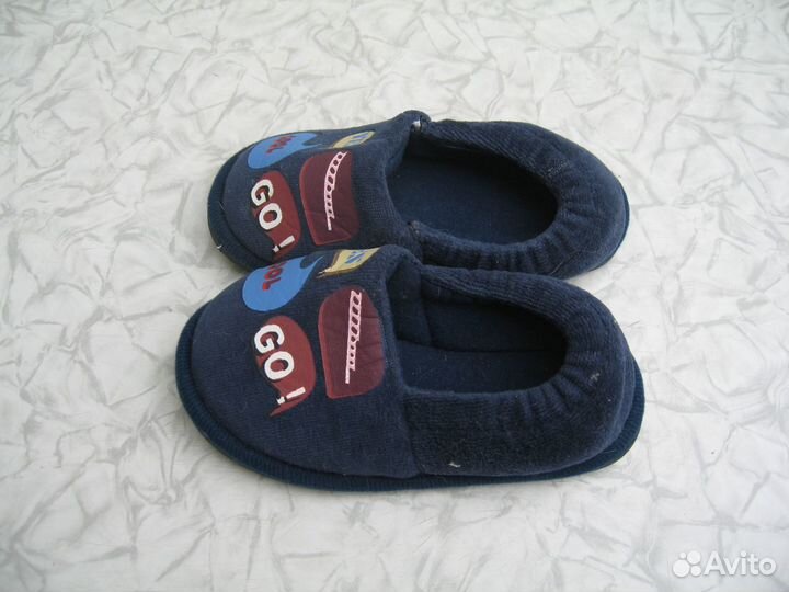 Тапочки домашние детские