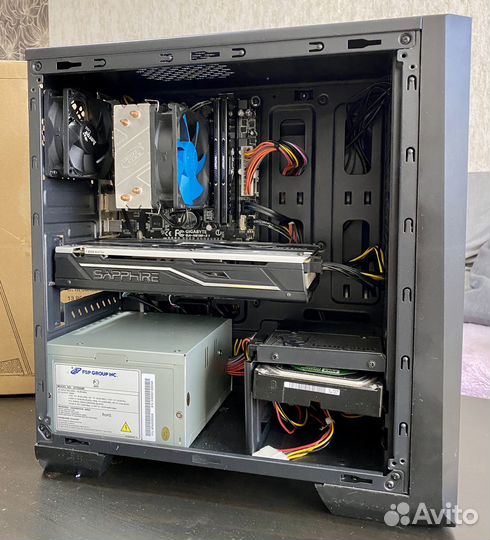 Игровой компьютер intel i7-4790/16Gb/RX470 8Gb