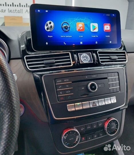 Штатный монитор на Android для Mercedes ML/GL