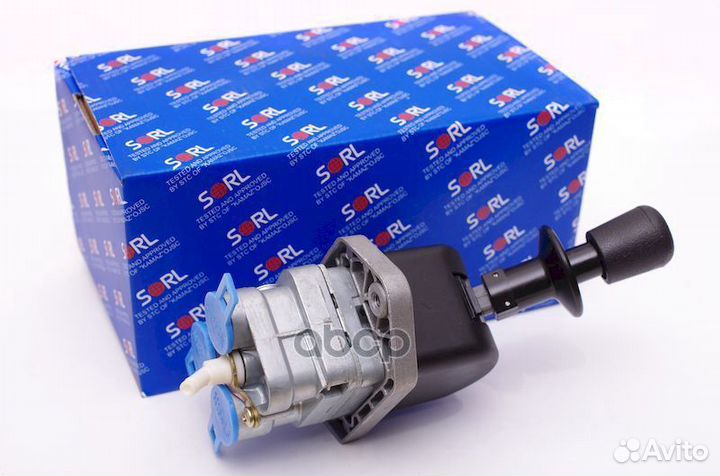 Кран тормозной с ручным управл (3 вывода) sorl