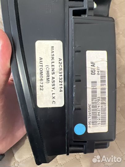 Спидометр chrysler 300c 2004г