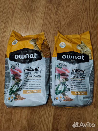 Корм для кошек Ownat