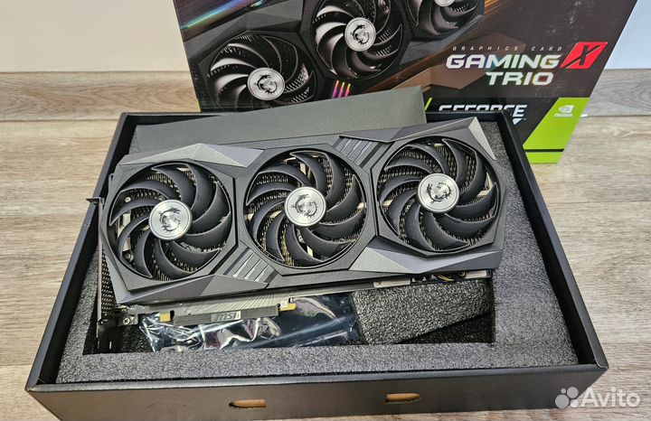 Видеокарта MSI GeForce RTX 3080 Gaming X Trio