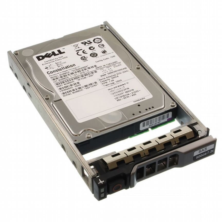 [K831N] Жесткий Диск Dell W335k 500gb Sas 2,5" Hdd K831n