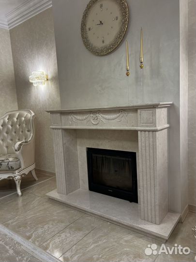 Мраморный камин
