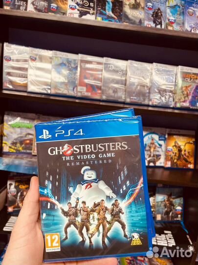 Ghostbusters ps4 новый в плёнке