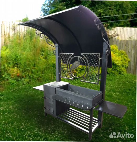 Мангал С крышей
