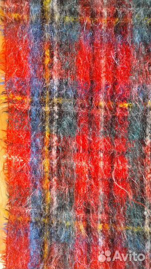 Новый мужской мохеровый шарф 25х130 см