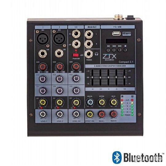 ZTX audio Compact 2.1 микшерный пульт