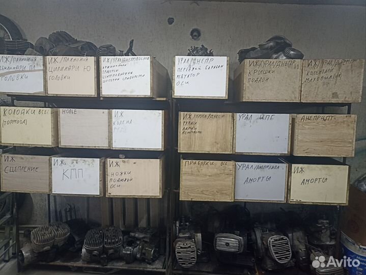 Запчасти на мотоциклы СССР