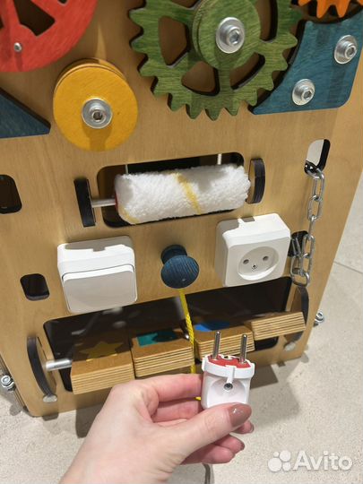 Бизиборд Занятный дом