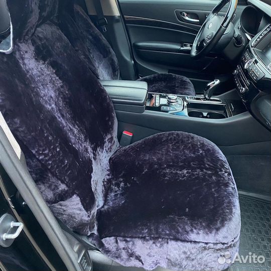 Меховые накидки из натуральной овчины на сидения