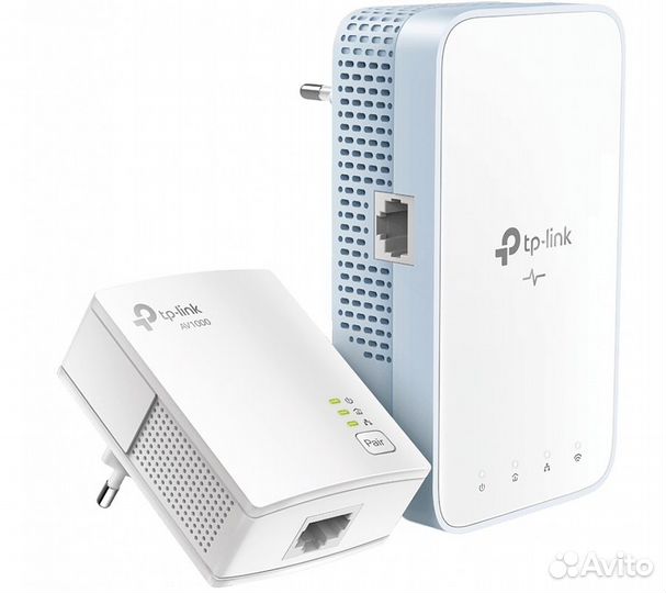 Wi-Fi+Powerline адаптер TP-Link TL-WPA7517 Kit, бе