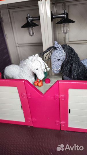 Вязанные лошадки