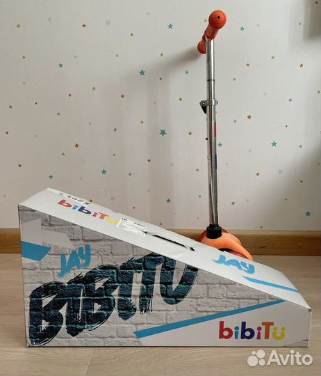 Самокат трехколесный Bibitu Jay