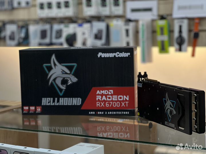 PowerColor AMD Radeon RX6700XT 12GB Hellhound