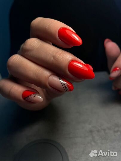 Маникюр с покрытием гель лак