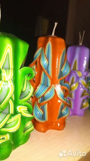 Резные свечи