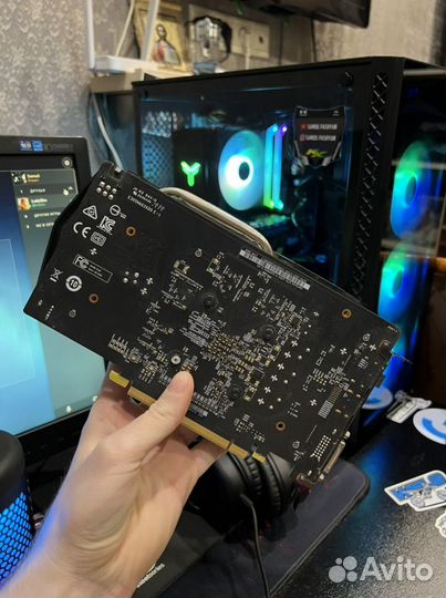 Видеокарта MSI GTX 1050 TI 4gb