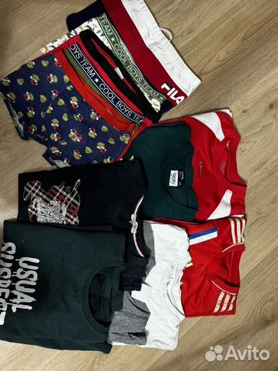 Вещи пакетом на мальчика 146 152