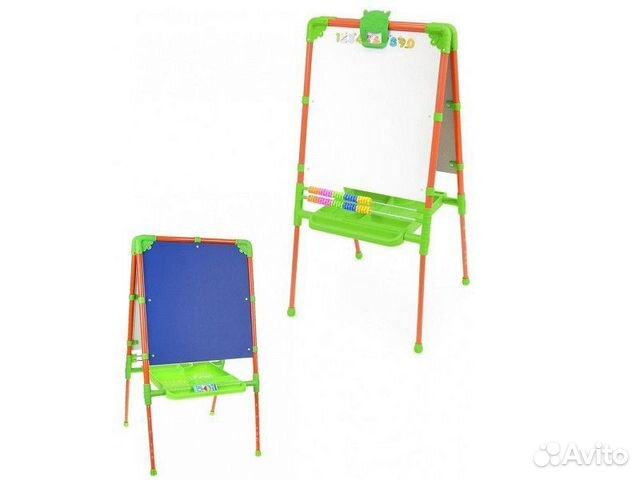 Мольберт двусторонний - растущий М2/сф2 582132 жел