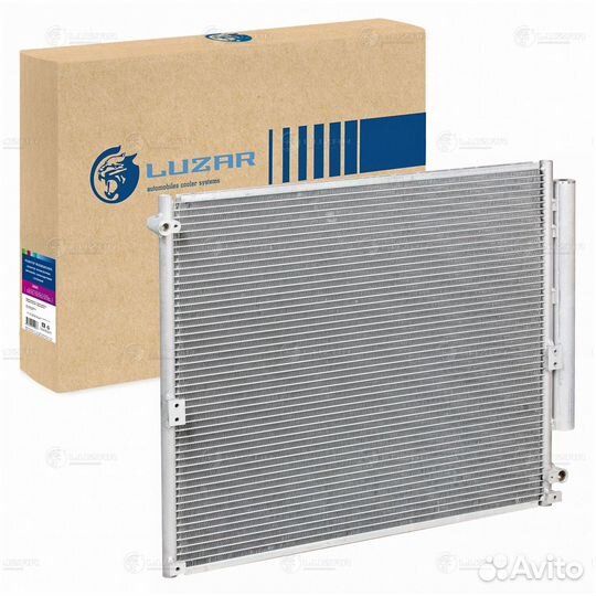 Радиатор кондиционера Тойота Ленд Крузер Prado 120