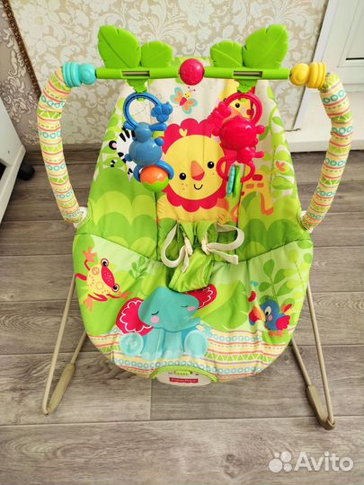 Шезлонг fisher price