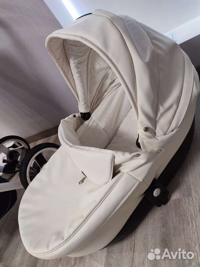 Коляска 2 в 1 эко кожа