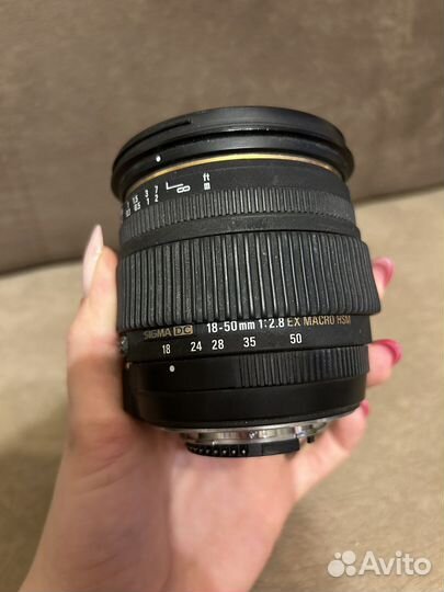 Объектив Sigma DC 18-50mm macro HSM