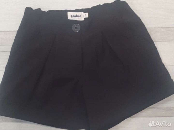 Шорты, туфли, одежда школьная для девочки 128р