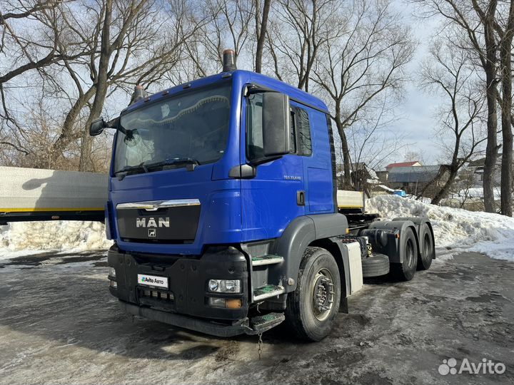 MAN TGS 33.440 6x4 BLS-WW с полуприцепом, 2012