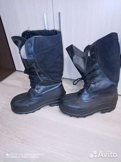 Сапоги зимние комбинированные