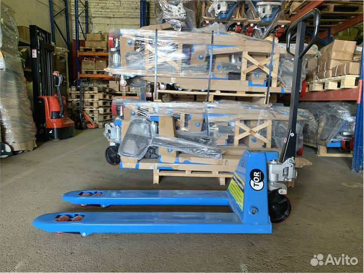 Гидравлическая тележка рохля 2,5 тонны