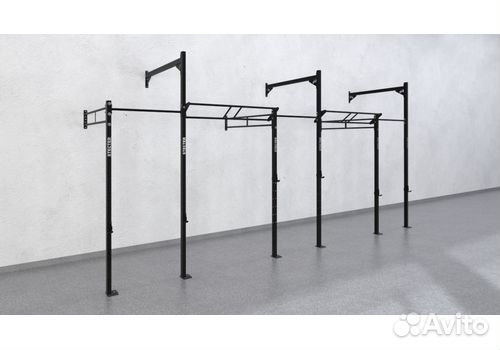 Пристенная рама 6900х1800, чёрный