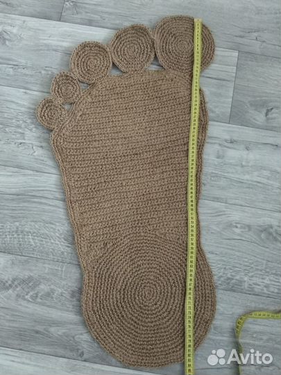 Коврик из джута