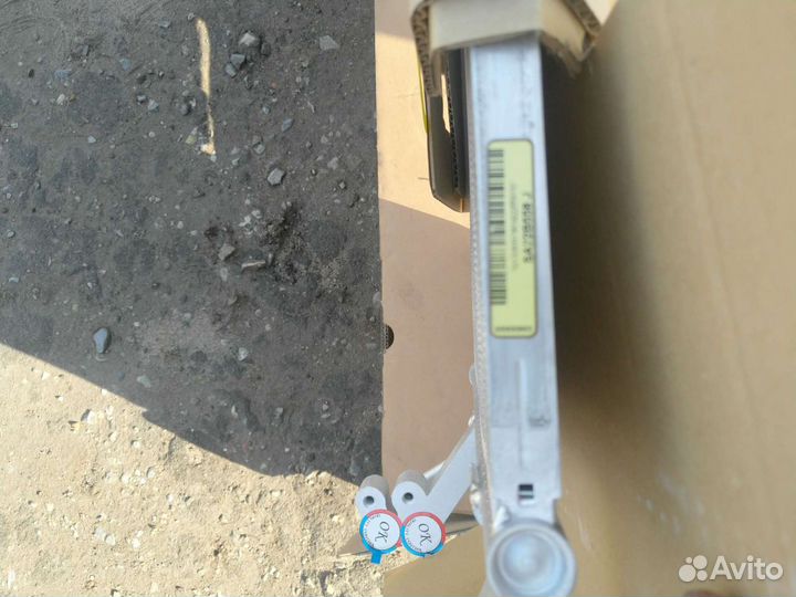 Радиатор кондиционера на hyundai accent