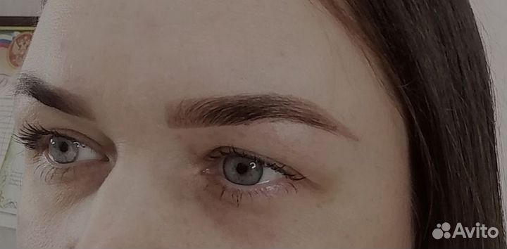 Оформление бровей