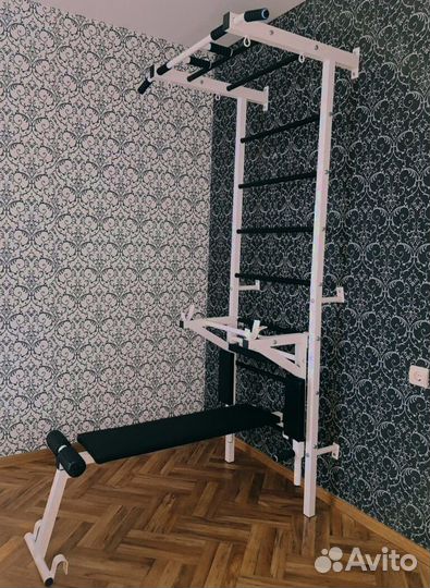 Шведская стенка с тренажером